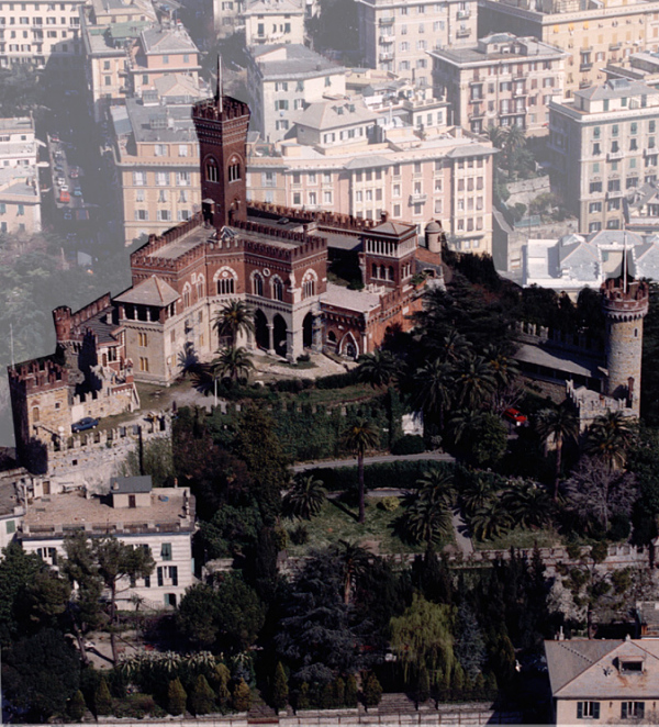 The Veduta Castello d’Albertis, Genova Italy 